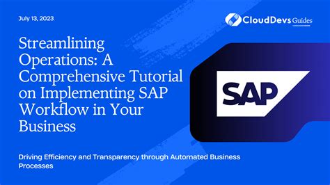 Image result for SAP Workflow Tutorial