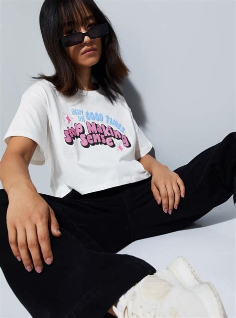 Buy URB_N Women Graphic Print T-shirt Online at just Rs. 499.0 ...