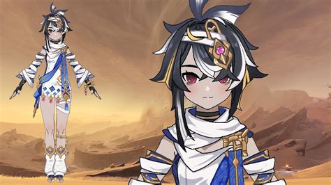 Genshin Impact leaks show a mummy girl character from Sumeru ahead of official release