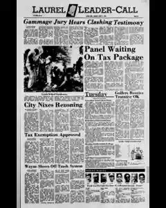 Laurel Leader Call Newspaper Archives, Apr 17, 1984, p. 1