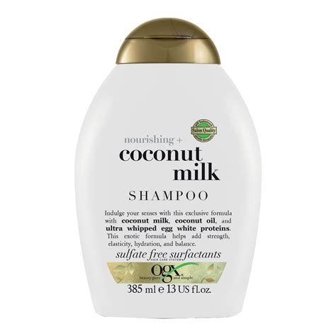 Shop Ogx Nourishing Coconut Milk Shampoo, 385ml in UAE - Feelunique