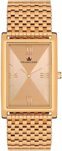 Buy Franklord Vintazh Super Slim Series Analog Watch for Men | Square ...