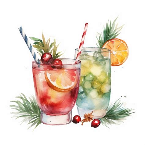 Image result for Cocktail Christmas Painting Tutorial