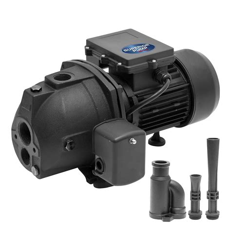 Superior Pump 1 Horsepower Above Ground Shallow & Deep Well Convertible ...