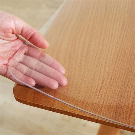 Warmstar Clear Table Protector 2mm Thick, 24 x 60 Inch Clear Table ...