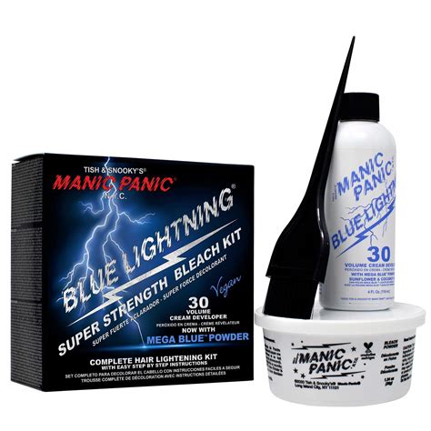 MANIC PANIC Blue Lightning Hair Bleaching Kit - Nepal | Ubuy