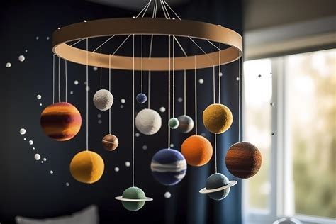 Solar System Mobile For Toddlers