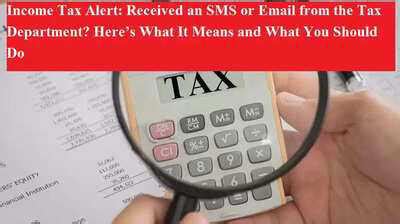 Income tax alert: Received an SMS or email from the tax department ...
