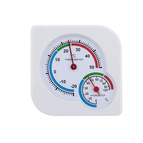 Indoor Hygrometer Digital Thermometer 2 Color ABS Temperature Sensor ...