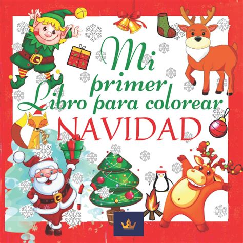Buy Mi Primer Libro para colorear Navidad: Un libro único para colorear ...