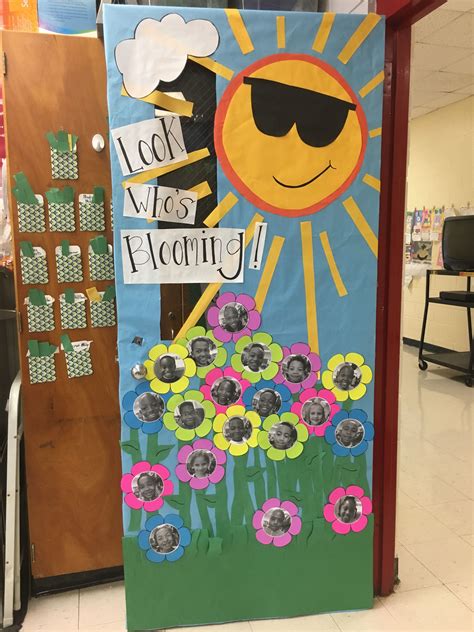 Flower Classroom Door at Bella Valerie blog