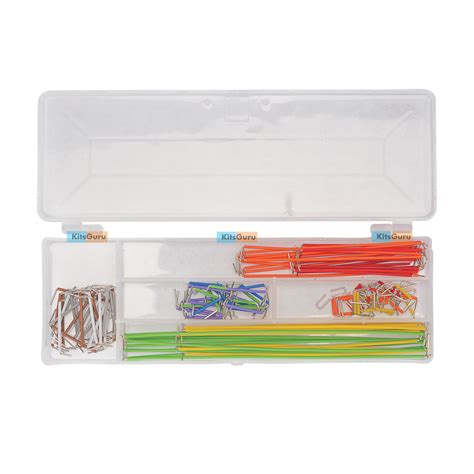 Solderless Breadboard Jumper Cable Wire Kit – Buy Online India - KitsGuru