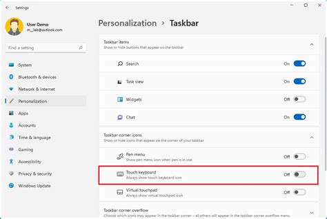 Image result for Turn Off Touch Keyboard Windows 11