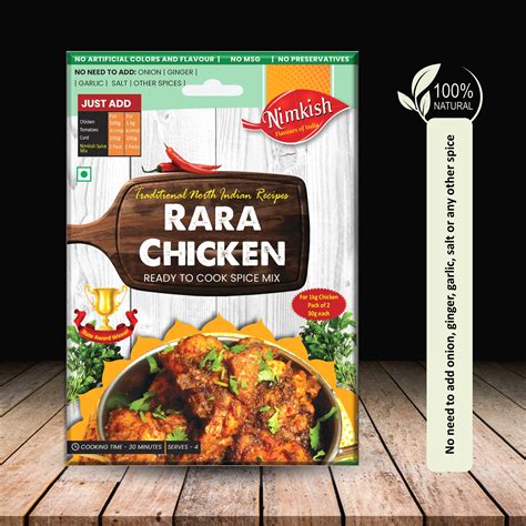 Nimkish Rara Chicken Spice Mix 60g – R.R. ENTERPRISES