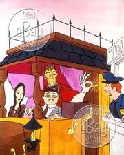 Rare! ADDAMS FAMILY Cartoon 8 X 10 Photo HANNA India | Ubuy