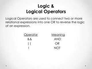Logical Operators Program Iz 的图像结果