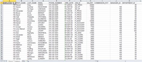 Image result for SQL Developer Export Excel