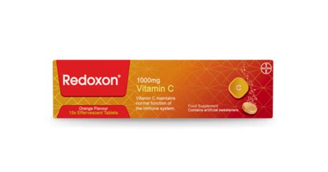 Redoxon® Vitamin C Effervescent Tablets Orange Flavor 1000mg | Redoxon