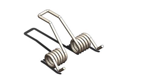 Image result for Tortion Spring AutoCAD