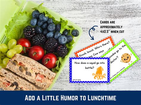 Printable Lunchbox Jokes, Lunch Box Notes for Kids, Lunch Box Jokes ...