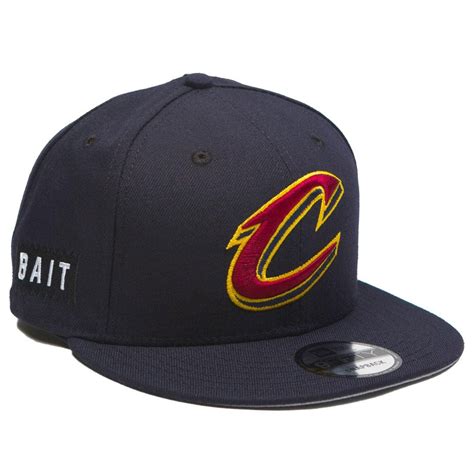 BAIT x NBA X New Era 9Fifty Cleveland Cavaliers OTC Snapback Cap navy