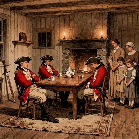 Illustration Of Quartering Act