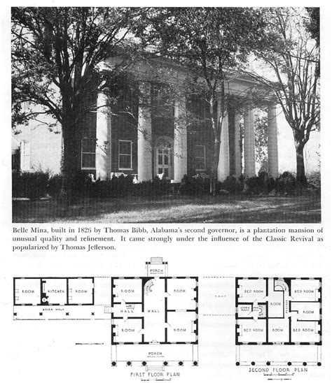 Southern Plantation Homes Floor Plans