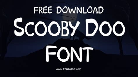 Explore the Scooby Doo Font for Your Next Project