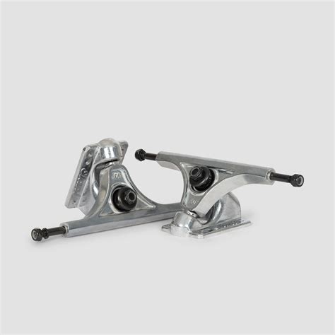 Slant Reverse Kingpin Skateboard Trucks 1 Pair Raw/Raw 150mm