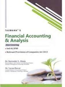 The - Taxmann's Financial Accounting & Analysis By NARENDER L. AHUJA ...