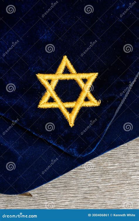 Felt Bag for Jewish Prayer Shawl and Tefillin with a Yellow Star of ...