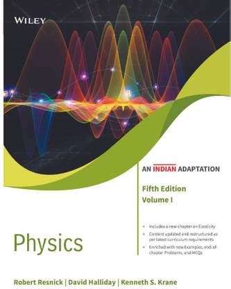 Physics, Vol 1, 5ed (An Indian Adaptation): Buy Physics, Vol 1, 5ed (An ...