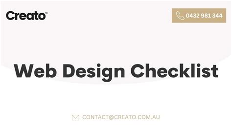 Web Design Checklist 的图像结果