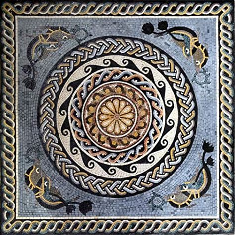 Mozaico Nautical Design Mosaic Stone Art | Mosaic India | Ubuy