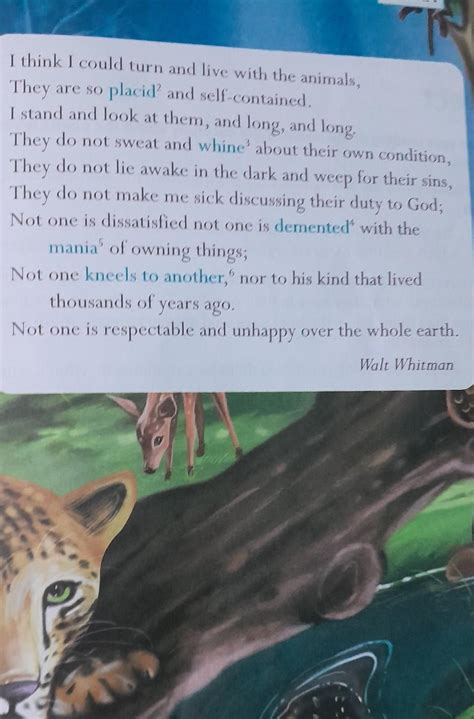 does the poem remind you of any personal experience or situation you ...