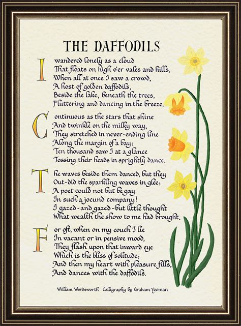 Daffodil Poem Funeral at Bella Pflaum blog