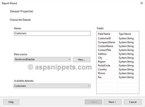 Image result for SQL-based Report Rdlc Visual Studio 2019