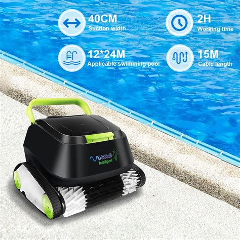 NuCobalt Nu Cobalt 731-i Automatic Pool Robot Wall Climber India | Ubuy