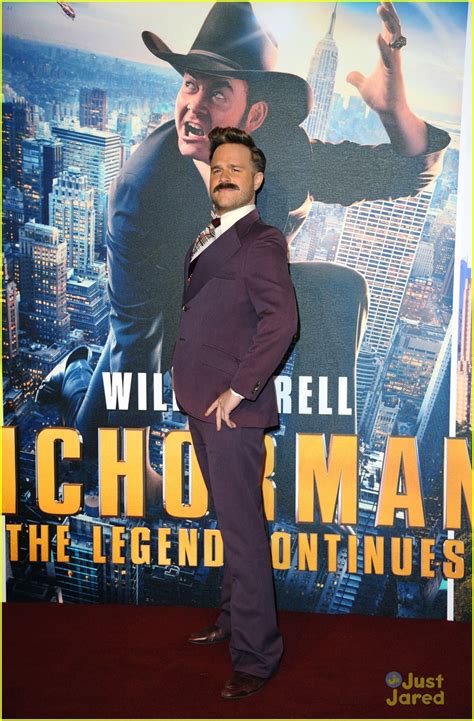Olly Murs Sports Mustache at 'Anchorman 2' Premiere | Photo 626239 ...