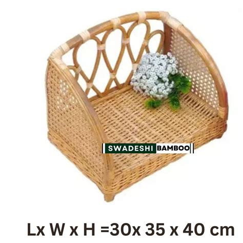 Cane weaving Baby Sofa Bed I Baby Prop – swadeshibamboo