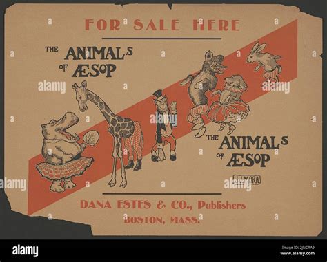 The animals of Aesop Stock Photo - Alamy