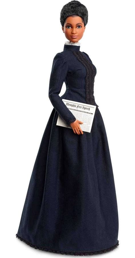 Barbie Inspiring Women Doll Ida B Wells Collectible With Blue ...