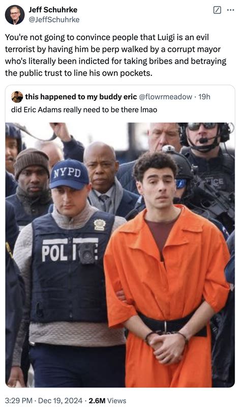 Luigi Mangione New York City Perp Walk: Image Gallery (List View) (List ...