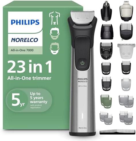 Philips Norelco Men's Grooming Kit with Trimmer for Beard, Head, Hair ...