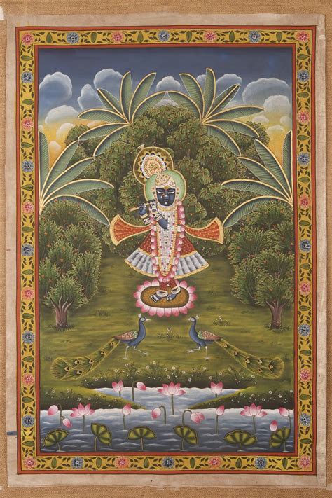 Hand-Painted Pichwai Paintings of Lord Shrinahji | Divine Art of Lord Shrinathji & Sacred ...