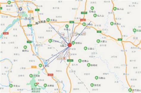 四川乐山市发生地震（图）