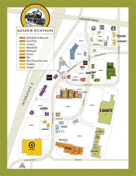 Keizer Station Mall (64 stores) - shopping in Keizer, Oregon OR 97303 - MallsCenters