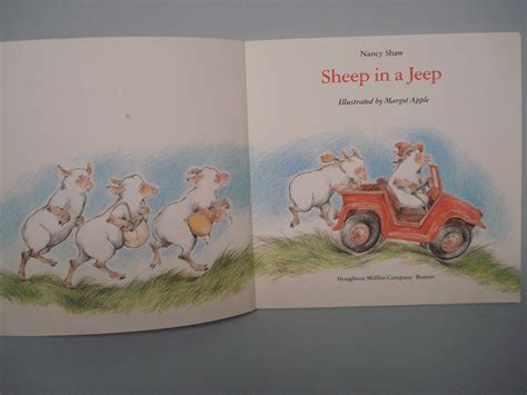 SHEEP IN A JEEP by Nancy E. Shaw (1988-10-24) by Nancy E. Shaw | Goodreads