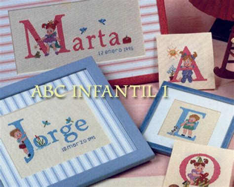 ABC Infantil 1 - Hilos para Bordar (Rosace, Panda, Anchor, DMC...) y ...
