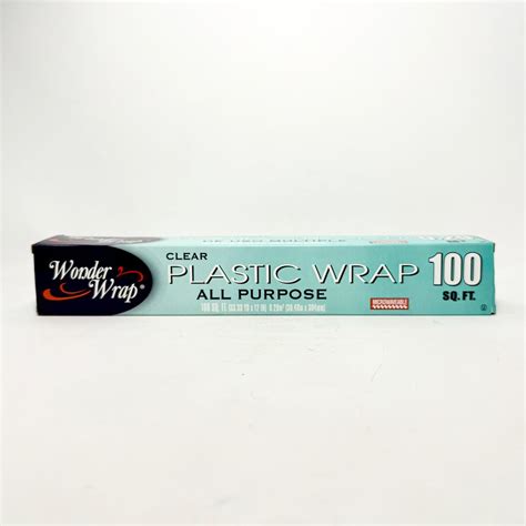 Jasmine Trading, Inc. » WONDER WRAP CLEAR PLASTIC WRAP 100 SQ FT